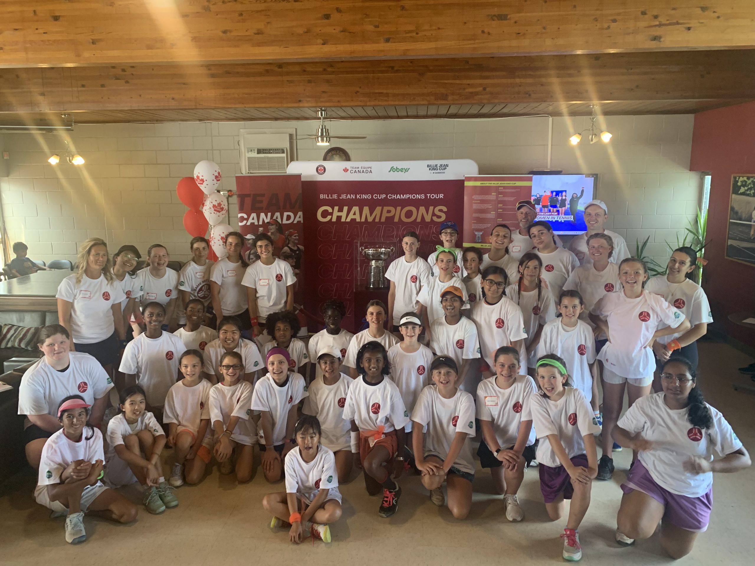 Billie Jean King Cup and Girls. Set. Match. Event
